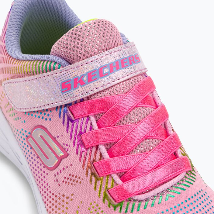 Дитячі кросівки SKECHERS Go Run 600 Shimmer Speeder світло-рожеві / мульти 8