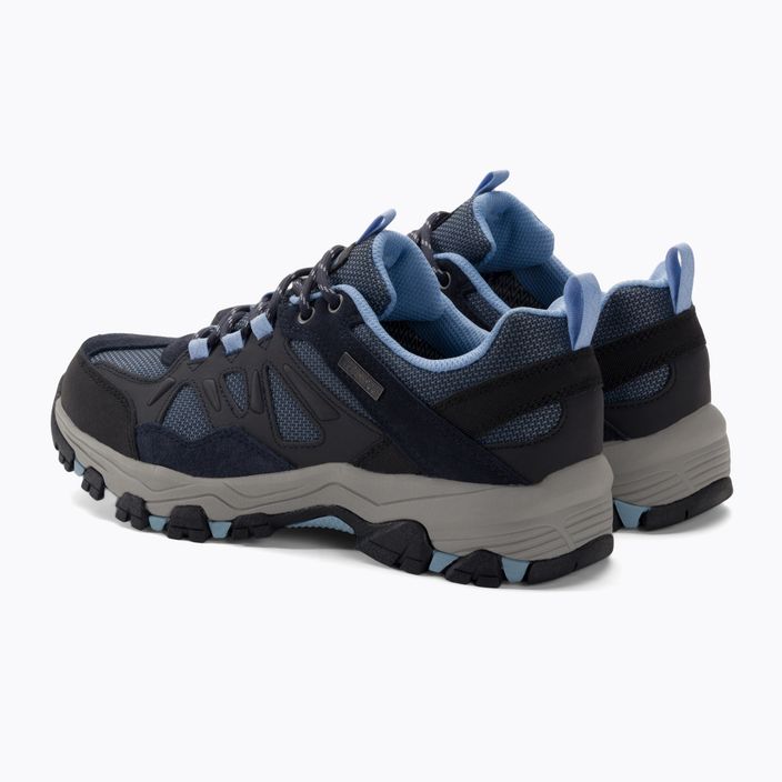 Жіночі трекінгові черевики SKECHERS Selmen West Highland темно-сині/сірі 3