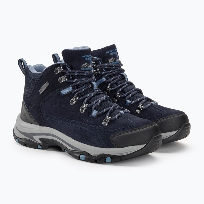 Взуття трекінгове жіноче SKECHERS Trego Alpine Trail navy/gray 4