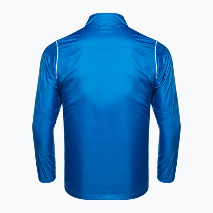 Куртка футбольна чоловіча Nike Park 20 Rain Jacket royal blue/white/white 2