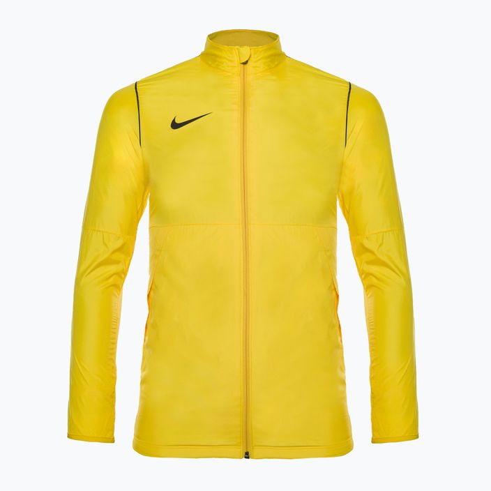 Куртка футбольна чоловіча Nike Park 20 Rain Jacket tour yellow/black/black