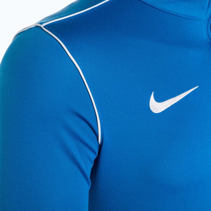 Кофта футбольна чоловіча Nike Dri-FIT Park 20 Knit Track royal blue/white/white 3