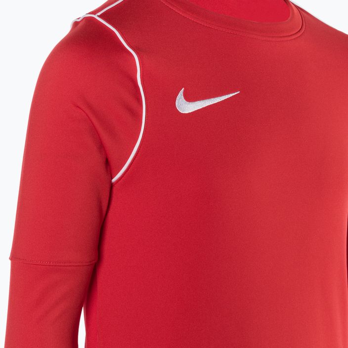 Кофта футбольна дитяча Nike Dri-FIT Park 20 Crew university red/white/white 3