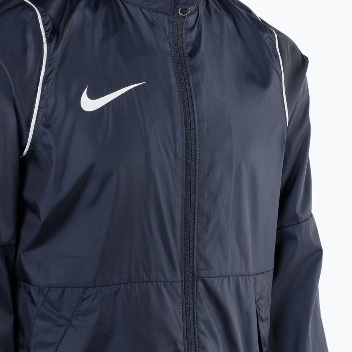 Куртка футбольна дитяча Nike Park 20 Rain Jacket obsidian/white/white 3