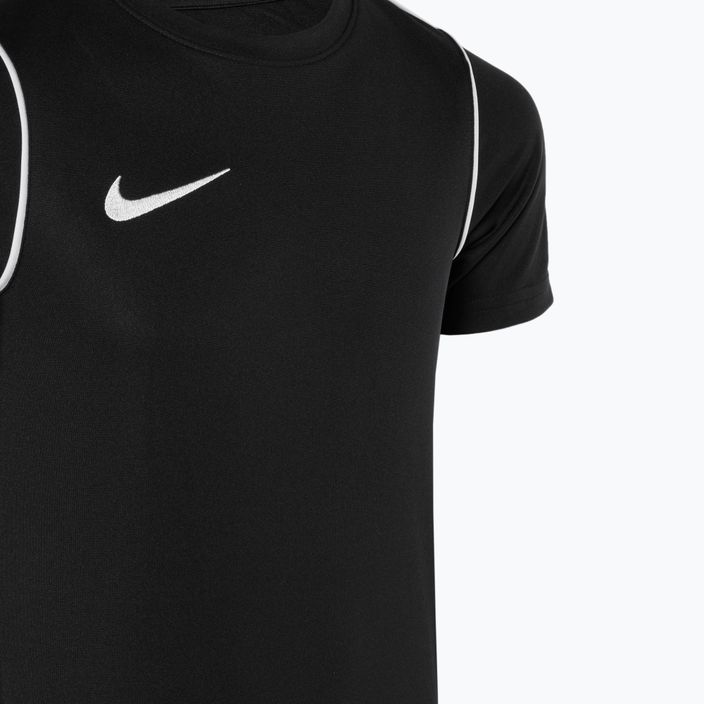 Футболка футбольна дитяча Nike Dri-Fit Park 20 black/white 3