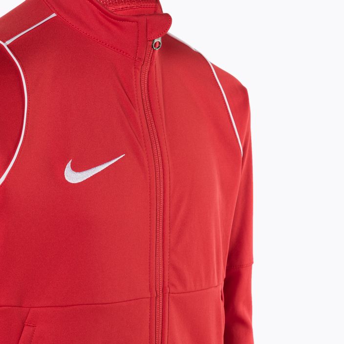 Кофта футбольна дитяча Nike Dri-FIT Park 20 Knit Track university red/white/white 3