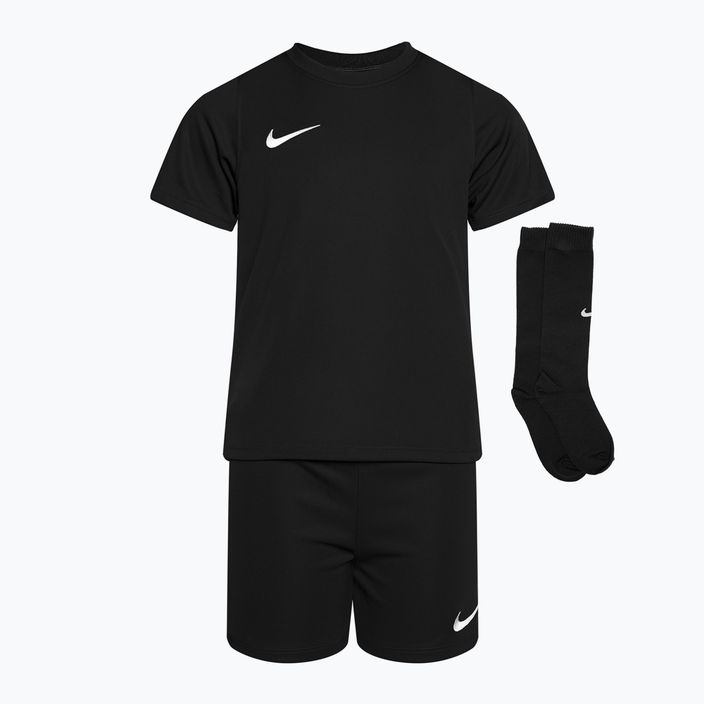Футбольний комплект дитячий Nike Dri-FIT Park Little Kids black/black/white