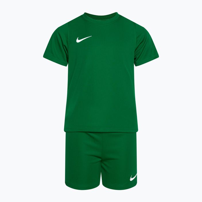 Футбольний комплект дитячий Nike Dri-FIT Park Little Kids pine гreen/pine гreen/white 2