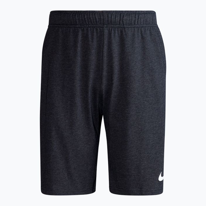 Шорти тренувальні чоловічі  Nike Dry-Fit Cotton Short темно-сірі CJ2044-032 2