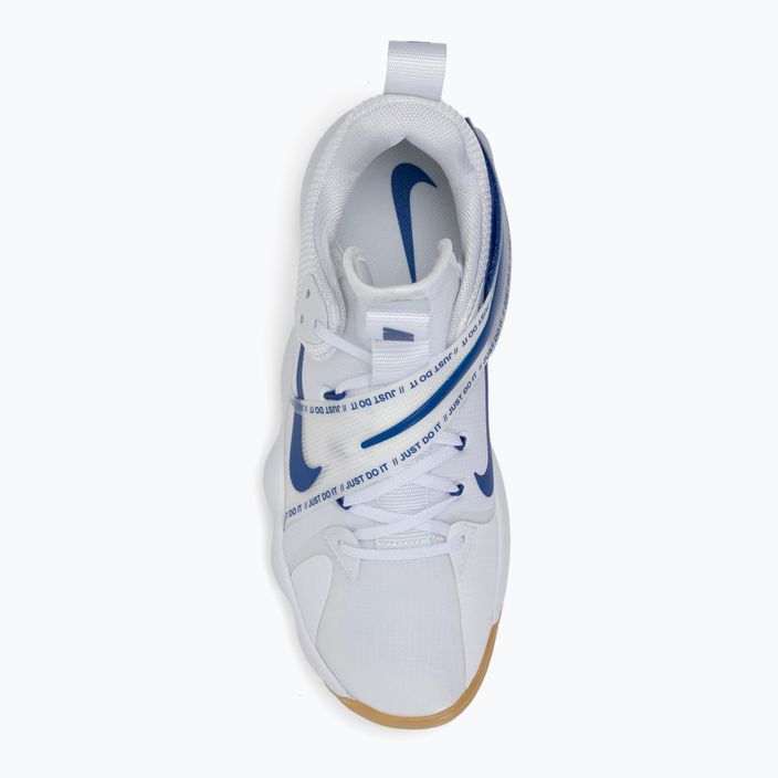 Nike React Hyperset білі / ігрові королівські волейбольні туфлі 6