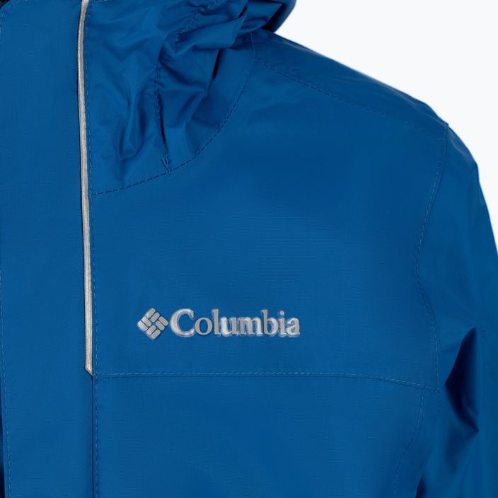 Куртка дощовик з мембраною дитяча Columbia Watertight синя 1580641 3