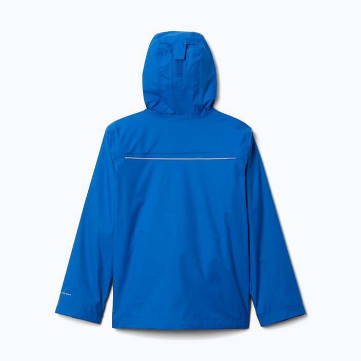 Куртка дощовик з мембраною дитяча Columbia Watertight синя 1580641 7