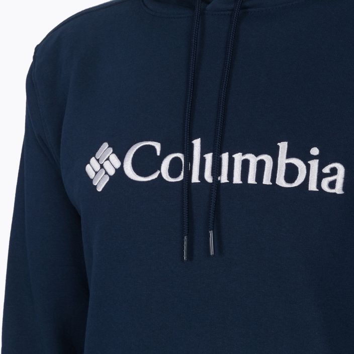 Кофта трекінгова чоловіча Columbia CSC Basic Logo II Hoodie collegiate navy/csc branded logo 8