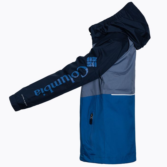 Куртка дощовик дитяча Columbia Dalby Springs 432 синя 1877671 3