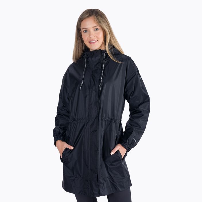 Куртка дощовик жіноча Columbia Splash Side 10 чорна 1931651