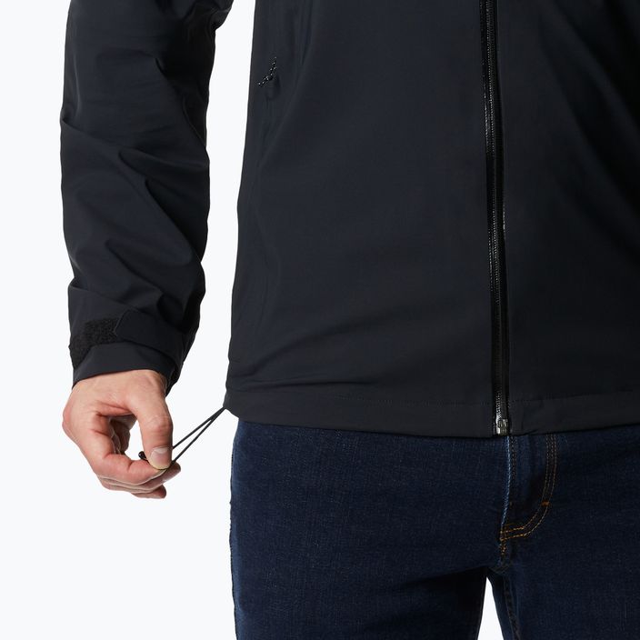 Куртка дощовик чоловіча Columbia Omni-Tech Ampli-Dry black 8