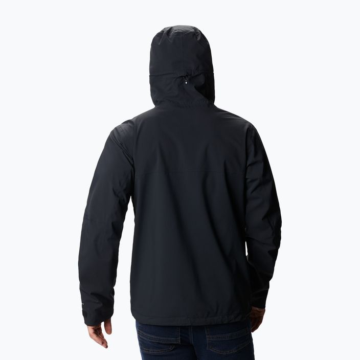 Куртка дощовик чоловіча Columbia Omni-Tech Ampli-Dry black 9