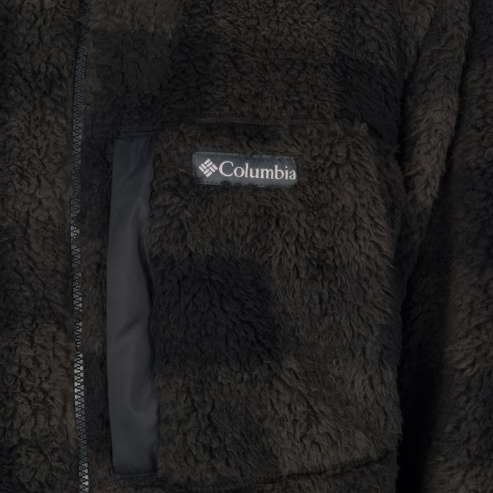 Кофта трекінгова чоловіча Columbia Winter Pass Print Fleece black check 10