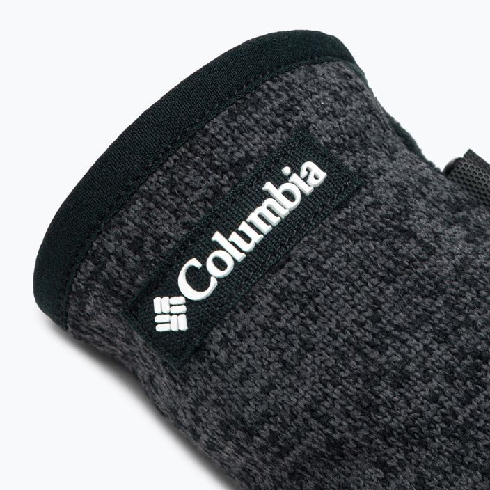 Рукавиці трекінгові чоловічі Columbia Sweater Weather black heather 4