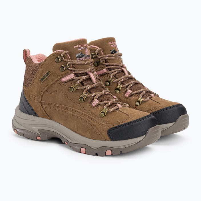 Взуття трекінгове жіноче SKECHERS Trego Alpine Trail brown/natural 4