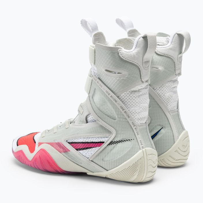 Nike Hyperko 2 LE білі / рожеві вибухові / сині / гіпер боксерські кросівки 3