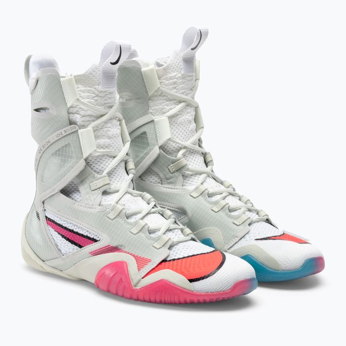 Nike Hyperko 2 LE білі / рожеві вибухові / сині / гіпер боксерські кросівки 4