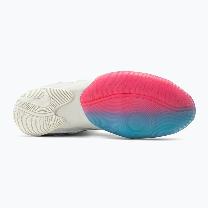 Nike Hyperko 2 LE білі / рожеві вибухові / сині / гіпер боксерські кросівки 5
