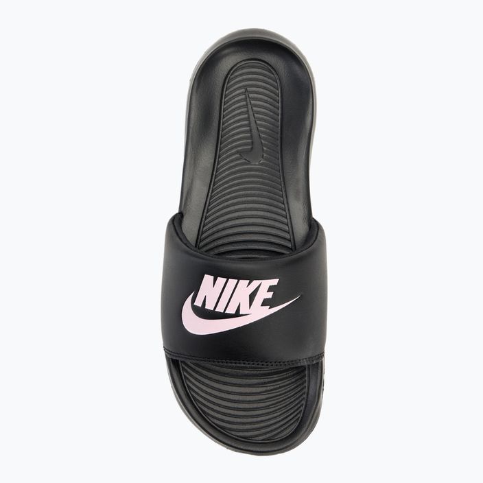 Шльопанці жіночі Nike Victori One Slide black/black/violet 5