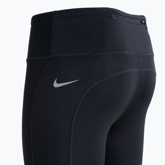 Легінси для бігу жіночі Nike Fast Mid-Rise Crop black 3