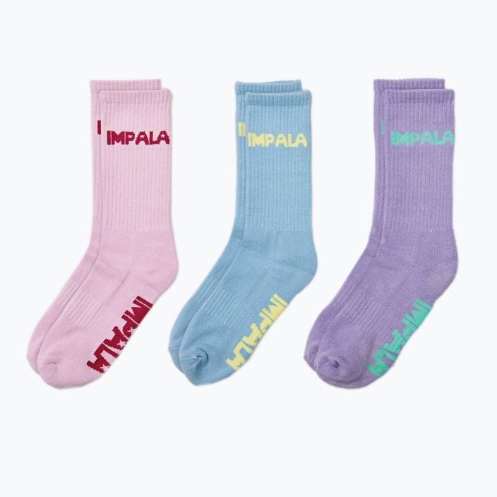 Шкарпетки жіночі IMPALA Skate 3 пари кольорові IM787002