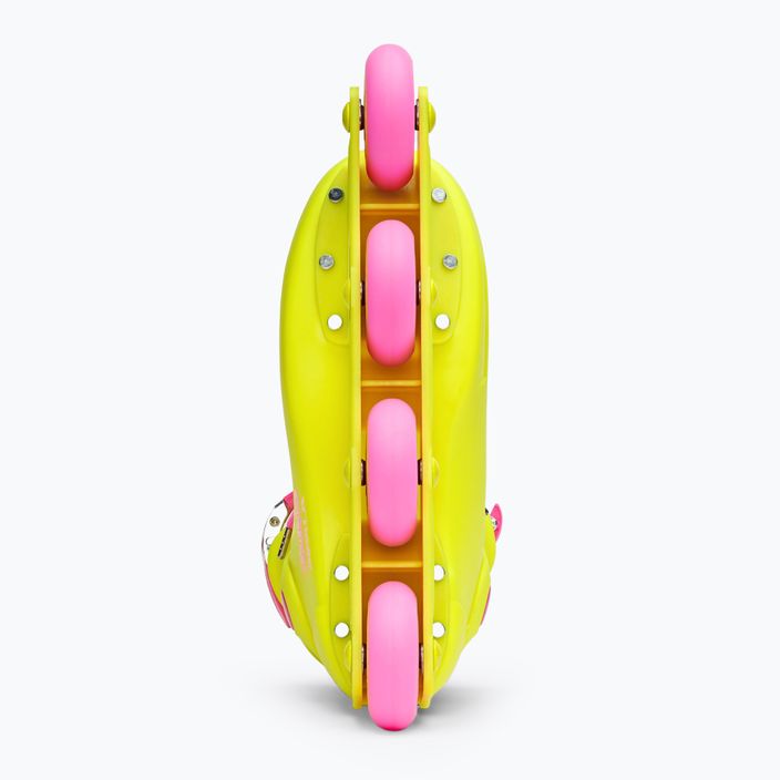 Жіночі роликові ковзани IMPALA Lightspeed Inline Skate barbie яскраво-жовті 4