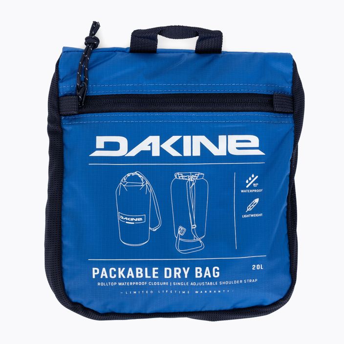 Рюкзак водонепроникний Dakine Packable Rolltop Dry Bag 20 l deep blue 5