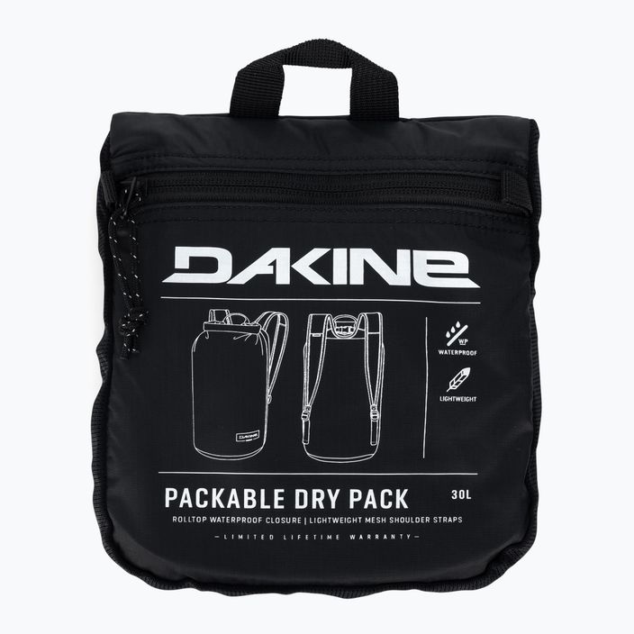 Рюкзак водонепроникний Dakine Packable Rolltop Dry Pack 30 l black 5