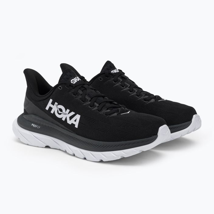 Кросівки для бігу чоловічі HOKA Mach 4 чорні 1113528-BDSD 4