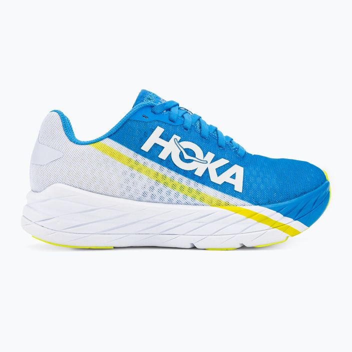 Черевики для бігу HOKA Rocket X white/diva blue 2