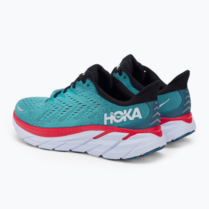 Кросівки для бігу чоловічі HOKA Clifton 8 блакитні 1119393-RTAR 3
