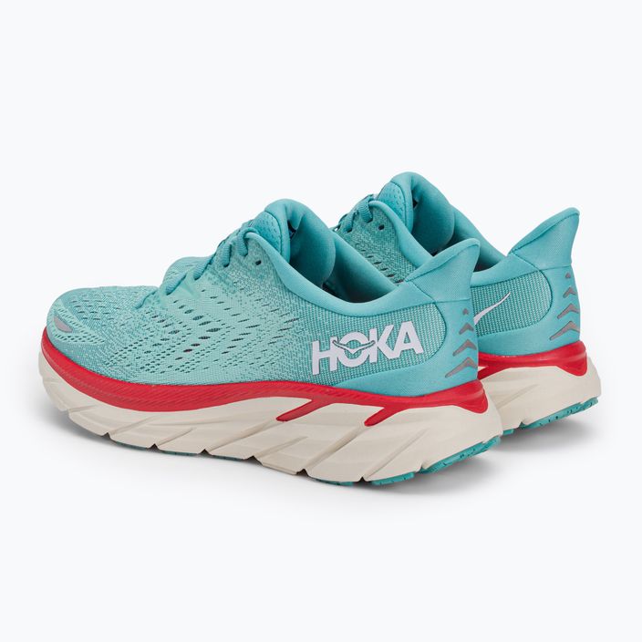 Кросівки для бігу жіночі HOKA Clifton 8 блакитні 1119394-AEBL 3