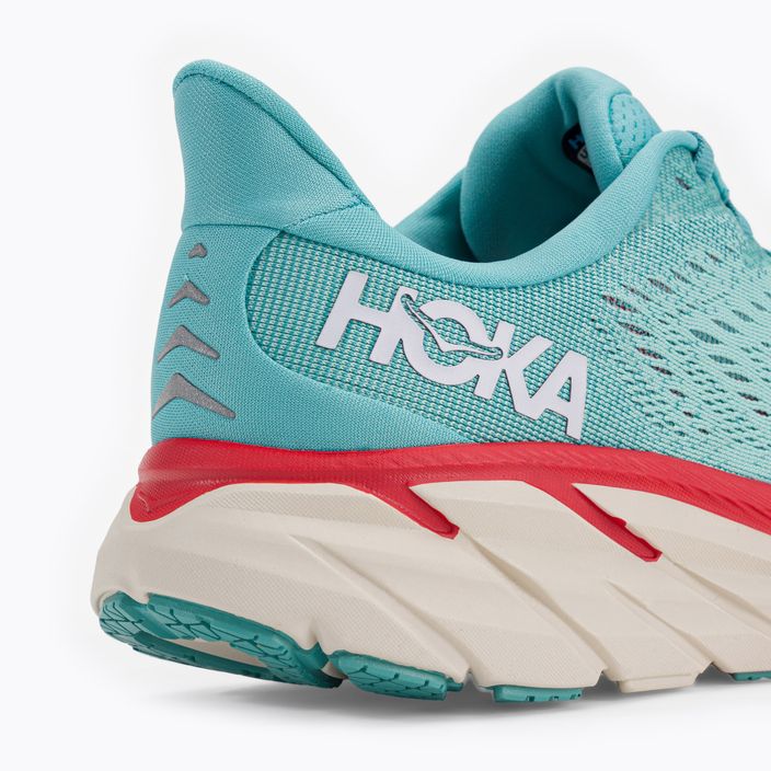 Кросівки для бігу жіночі HOKA Clifton 8 блакитні 1119394-AEBL 9