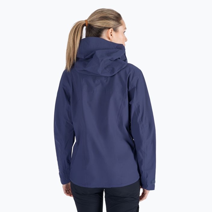 Куртка дощовик з мембраною жіноча Columbia Omni-Tech Ampli-Dry 466 темно-синя 1938973 3