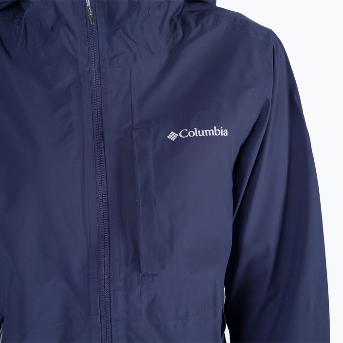 Куртка дощовик з мембраною жіноча Columbia Omni-Tech Ampli-Dry 466 темно-синя 1938973 4