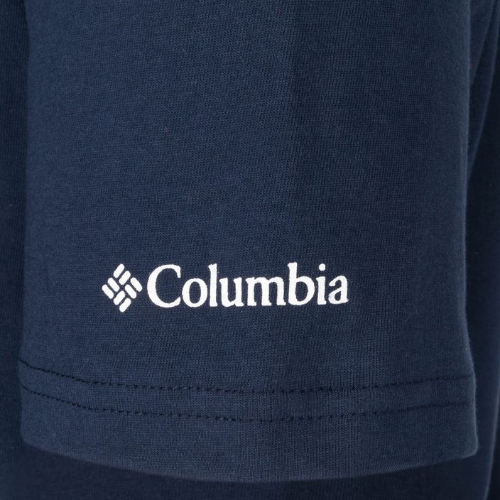 Футболка трекінгова чоловіча Columbia CSC Basic Logo collegiate navy/csc stacked logo 9