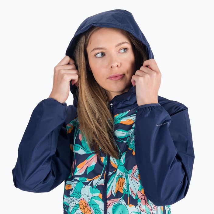 Куртка дощовик з мембраною жіноча Columbia Ulica 102 темно-синя 1718001 5
