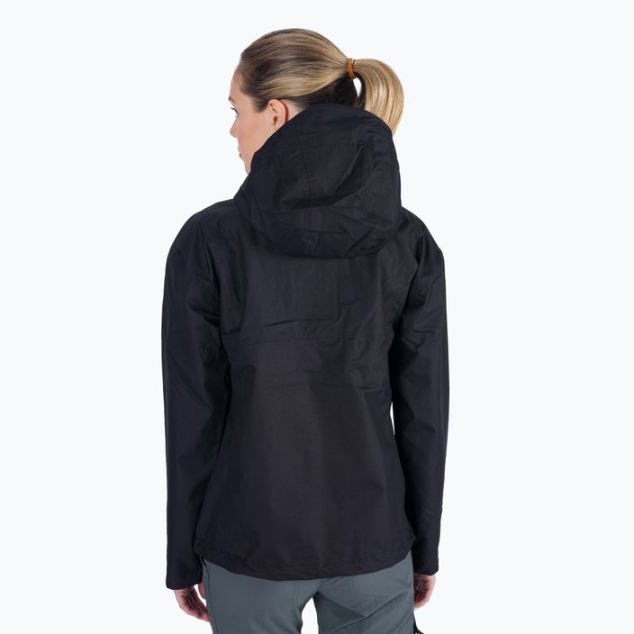 Куртка дощовик жіноча Columbia Hikebound black 4