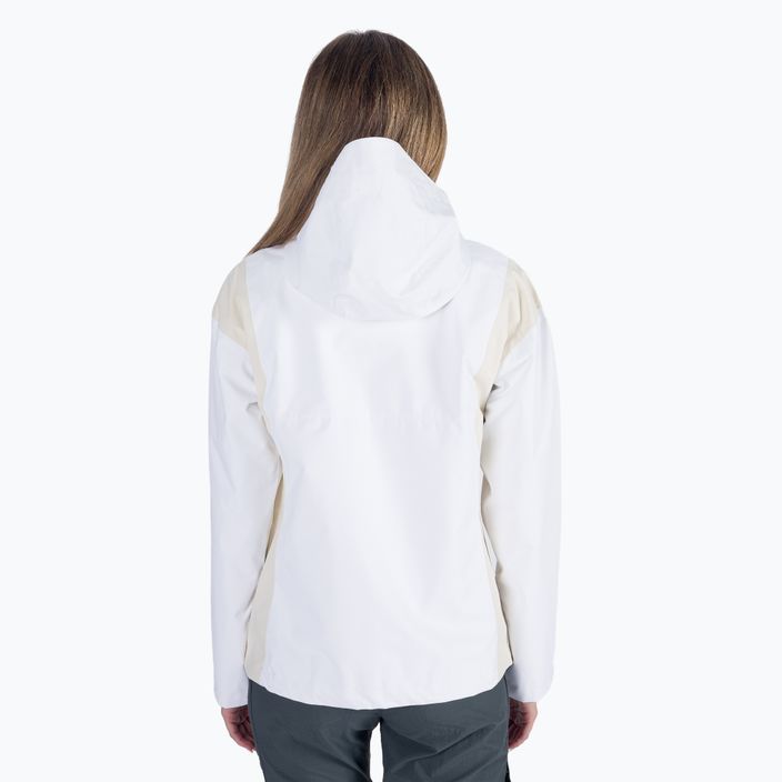 Куртка дощовик жіноча Columbia Hikebound white/chalk 4