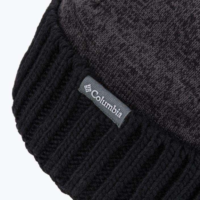 Шапка зимова Columbia Sweater Weather Pom black heather 3