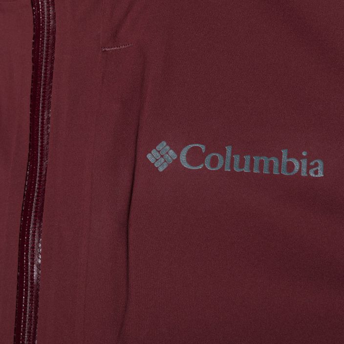 Куртка дощовик чоловіча Columbia Omni-Tech Ampli-Dry elderberry 3