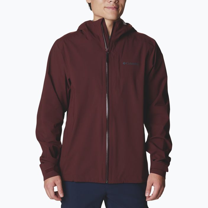Куртка дощовик чоловіча Columbia Omni-Tech Ampli-Dry elderberry 6