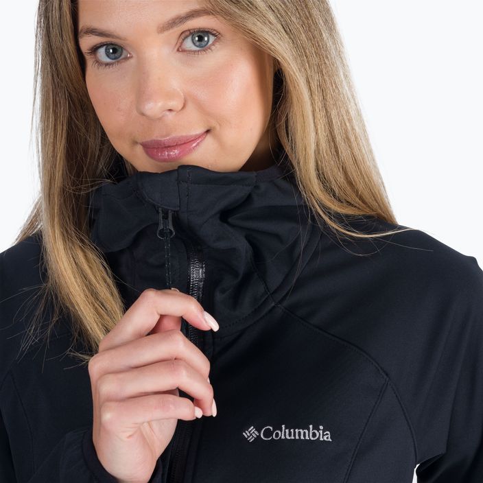 Куртка софтшел жіноча Columbia Canyon Meadows Softshell black 5