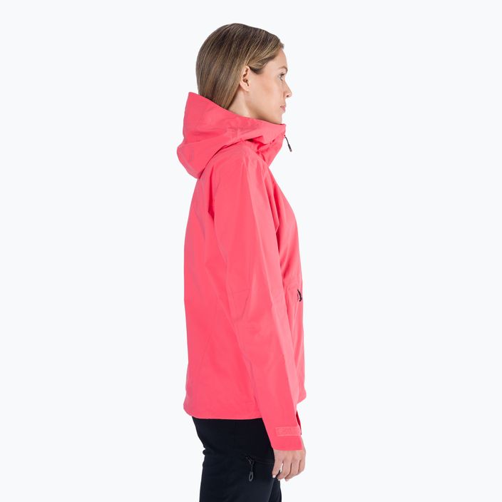 Куртка дощовик жіноча Columbia Omni-Tech Ampli-Dry blush pink 2