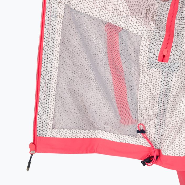 Куртка дощовик жіноча Columbia Omni-Tech Ampli-Dry blush pink 12